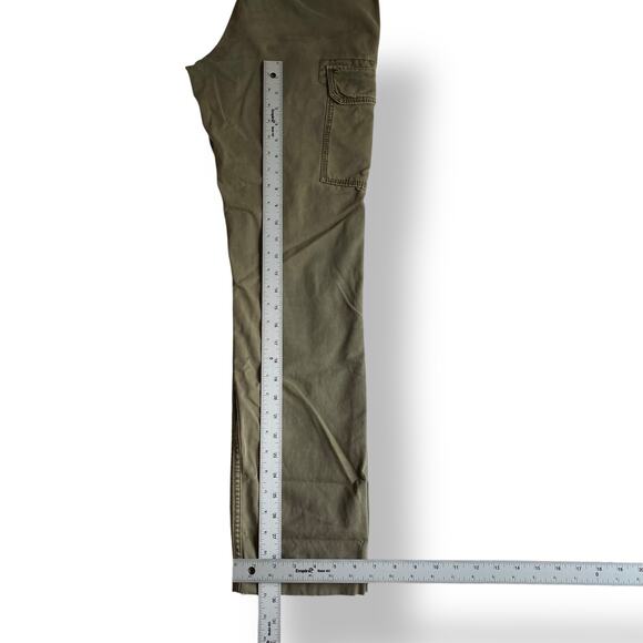 Tommy Hilfiger Cargo Pants Men 30x32 Green‎ Utility Workwear Military Pockets - Picture 5 of 16